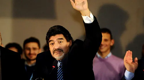Propunere-surpriză pentru Maradona.** Este chemat să se ia la trântă cu miliardarii de la PSG: „Toate ziarele ar scrie despre noi”