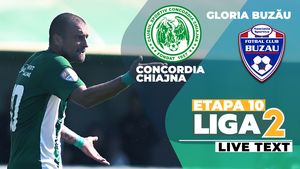 Concordia învinge Gloria Buzău și urcă până sub locurile de calificare în play-off. Echipa lui Prepeliță, meci slab la Chiajna, unde golul lui Adrian Bălan a fost decisiv