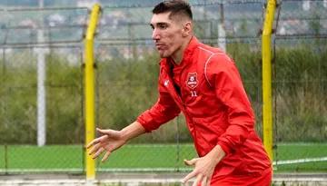FC Hermannstadt s-a despărțit și de Marko Gjorgjievski. Atacantul, prezentat de noua echipă
