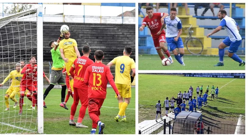 Liga 3, restanțe | CSM Satu Mare a smuls un punct cu liderul SCM Zalău, Crişul Chişineu Criş a revenit pe primul loc în Seria 8. CSM Jiul este singura gazdă care s-a impus în cele șase jocuri reprogramate