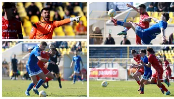 CS Tunari a smuls un punct la ultima fază a meciului cu CSM Olimpia. Dinu Todoran consideră meritat rezultatul: ”Nu știu dacă vor fi echipe care vor pleca cu puncte de la Satu Mare”