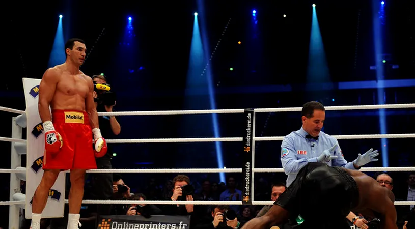 Vladimir Klitschko l-a făcut KO pe Jean Marc Mormeck după 4 reprize