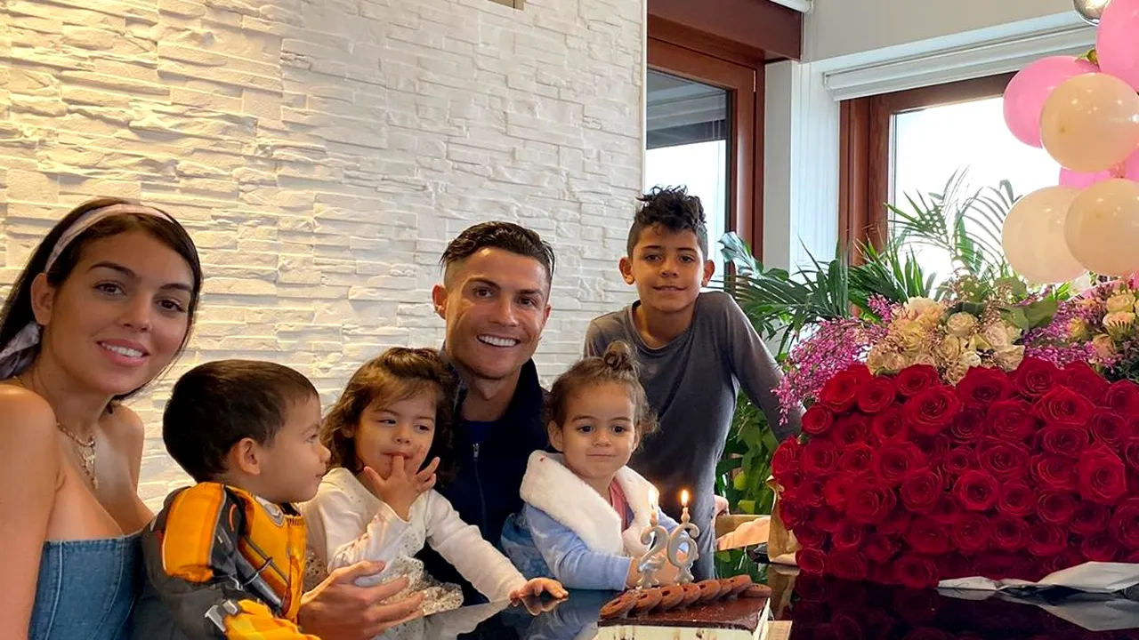 Georgina, iubita lui Cristiano Ronaldo și-a serbat ziua de naștere! Mesajul starului portughez | FOTO&VIDEO