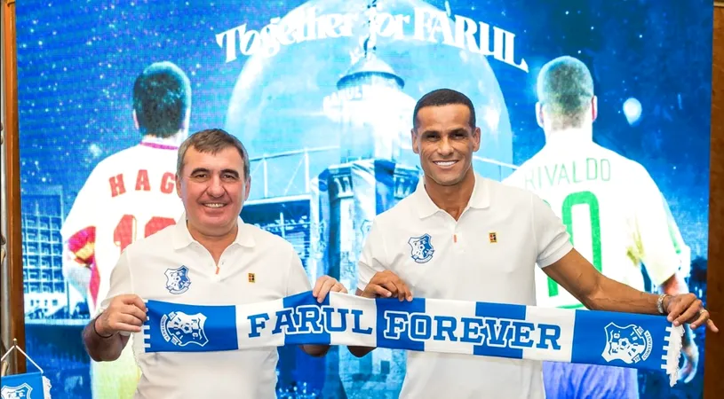 Rivaldo, dezvăluiri despre Gică Hagi. Cum se poartă „Regele” la antrenamente și care e relația cu acționarul brazilian, câștigător al Balonului de Aur: „Mai țipă, se mai ceartă și îl aud”