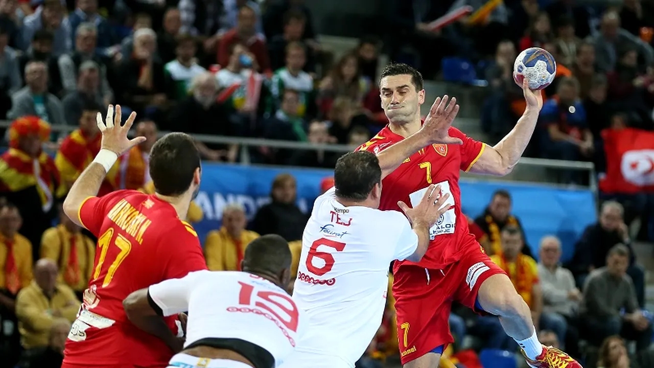 Mondial 2017 | Kiril Lazarov, omul zilei a doua în Franța! Macedonia a jucat împotriva Tunisiei cu trei handbaliști din Liga Zimbrilor