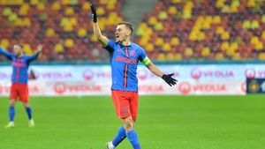 Exploziv! A venit verdictul specialistului și a aruncat în aer cea mai controversată fază a etapei, la meciul FCSB: „Nu a fost gol la Olaru!”