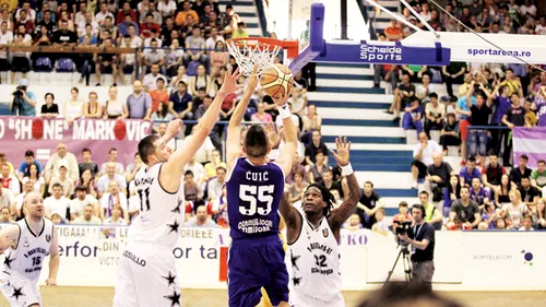 CSU Ploiești, a treia înfrângere în grupa B a FIBA Eurochallenge