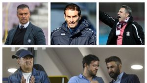 Ei sunt cei trei antrenori care pot prelua Rapid, dacă Adrian Mutu pleacă sau e dat afară! Dan Șucu și Victor Angelescu au de ales între trei nume care au scris istorie în Giulești: Marius Șumudică, Daniel Pancu și Marius Măldărășanu | EXCLUSIV