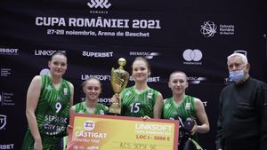 Cupa României la baschet feminin 3x3 a revenit formației Sepsi Sfântu Gheorghe! Finală câștigată la limită cu Rapid