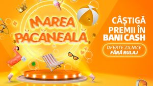 Răcorește-te cu premii zilnice în Marea Păcăneală, toată luna iulie!