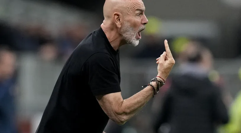 Cum explică Stefano Pioli umilința rossonerilor din Inter - AC Milan 5-1. Italianul este puternic afectat de înfrângerea din Derby della Madonnina: „E trist!”