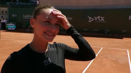 Ana Bogdan, de neoprit! S-a calificat în sferturile turneului WTA de la Lausanne, după a 7-a victorie consecutivă în circuit