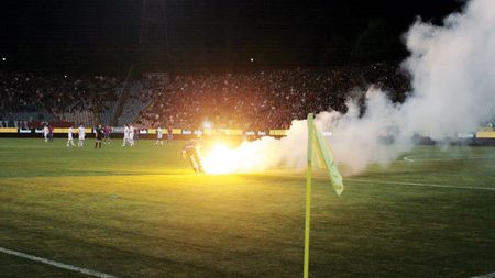 Dinamoviștii au fost audiați la Poliție în cazul torțelor din Ghencea!** Riscă să nu mai intre pe stadioane 2 ANI