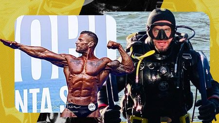 Campionul mondial, scafandru în timpul liber! „Am salvat vieți, dar a trebuit să scot la suprafață și oameni decedați”. Care este visul sportivului de 44 de ani. GALERIE FOTO