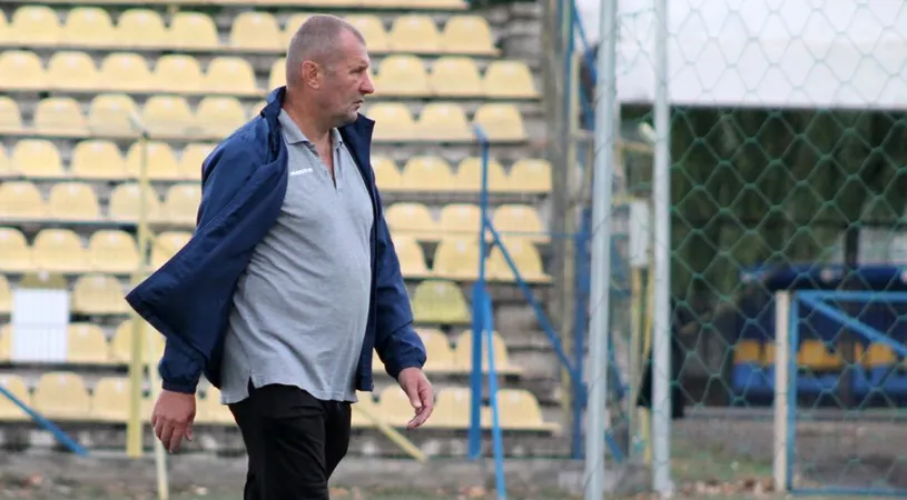 Aerostar Bacău, o echipă care suferă din punct de vedere sportiv. Mihai Ionescu: ”Ne confruntăm cu multe probleme la acest capitol, ăsta e adevărul”