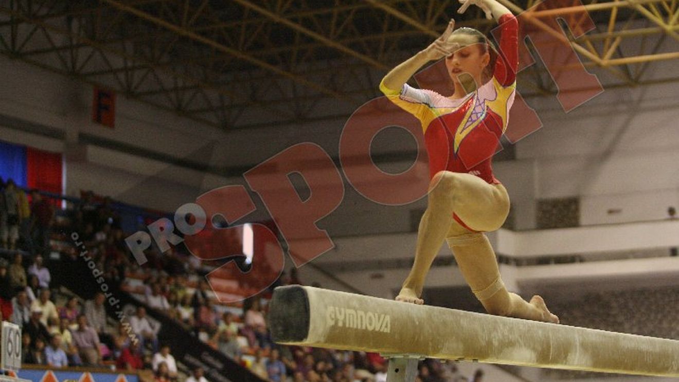 Ana Porgras a cucerit aurul la bârnă