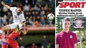Nicolae Vasile, în atenția lui Lazio. Rapid cere 1000000 â‚¬