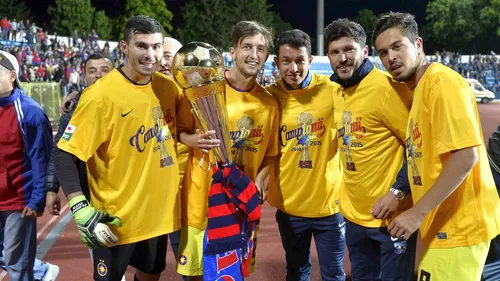 FCSB nu mai are în lot niciun jucător de la campionatul câștigat în 2015! Unde joacă în prezent foștii campioni ai formației bucureștene