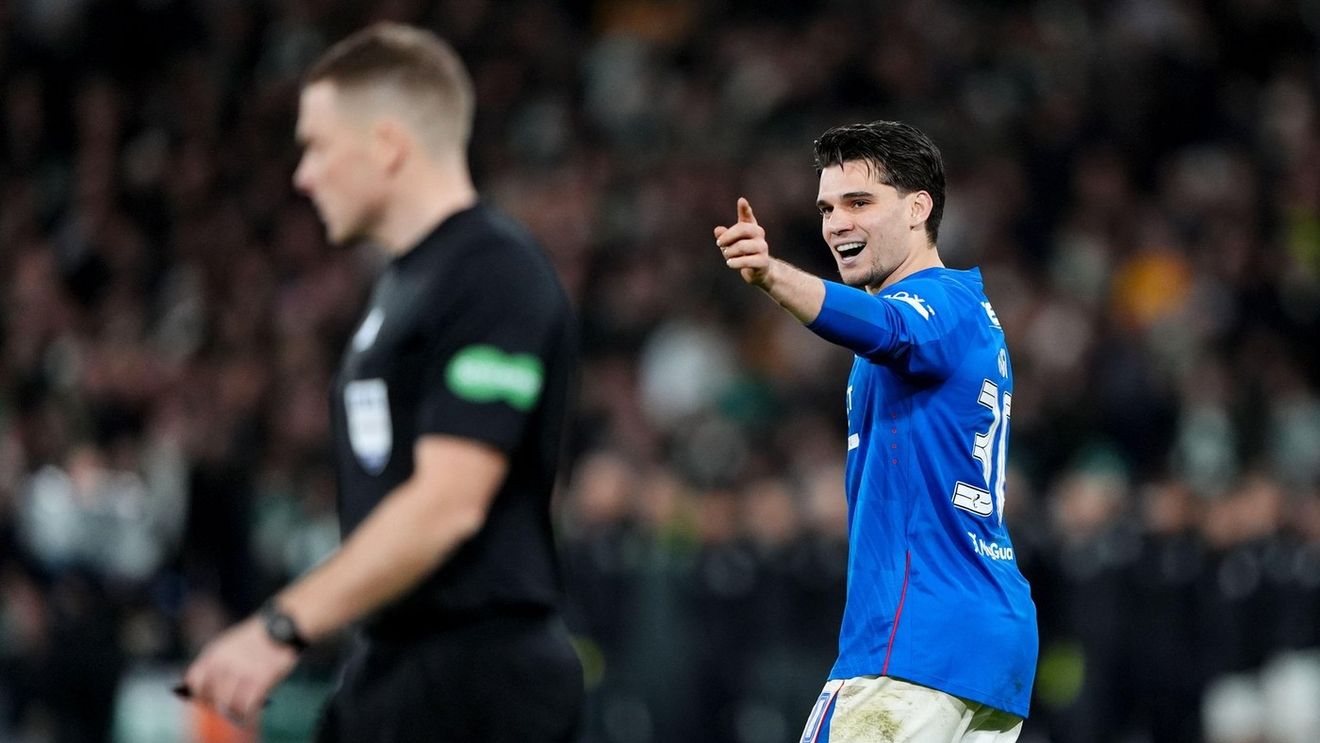 Ianis Hagi, debut senzațional în 2025! A dat un gol superb în derby-ul Rangers - Celtic
