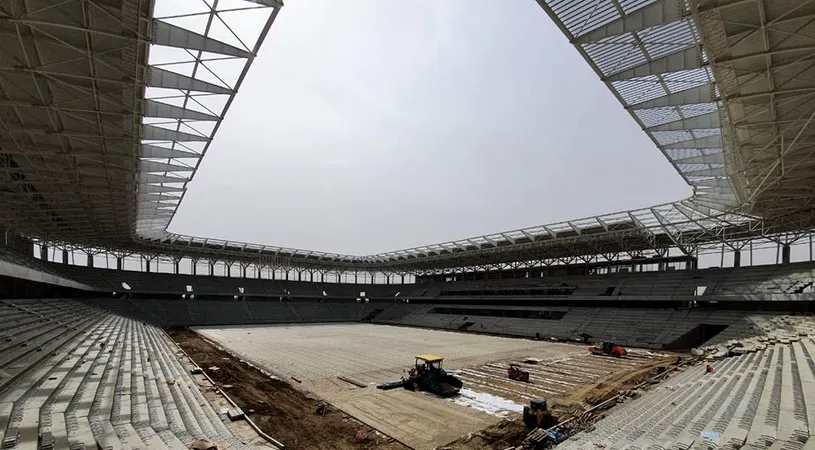 FOTO | La stadionul din Ghencea a început montarea scaunelor. Cum arată viitoarea arenă a Stelei și cum se prezintă lucrările în Giulești și Arcul de Triumf