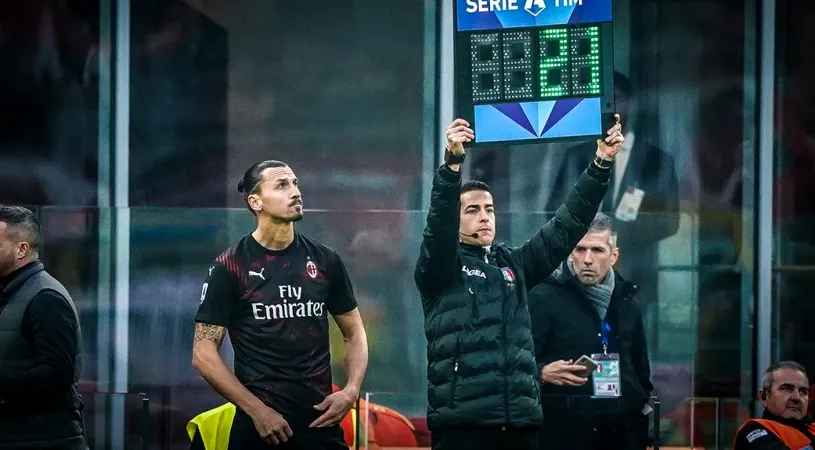 Zlatan Ibrahimovic a revenit în tricoul lui AC Milan! Câți spectatori au venit să-l vadă în meciul cu Sampdoria
