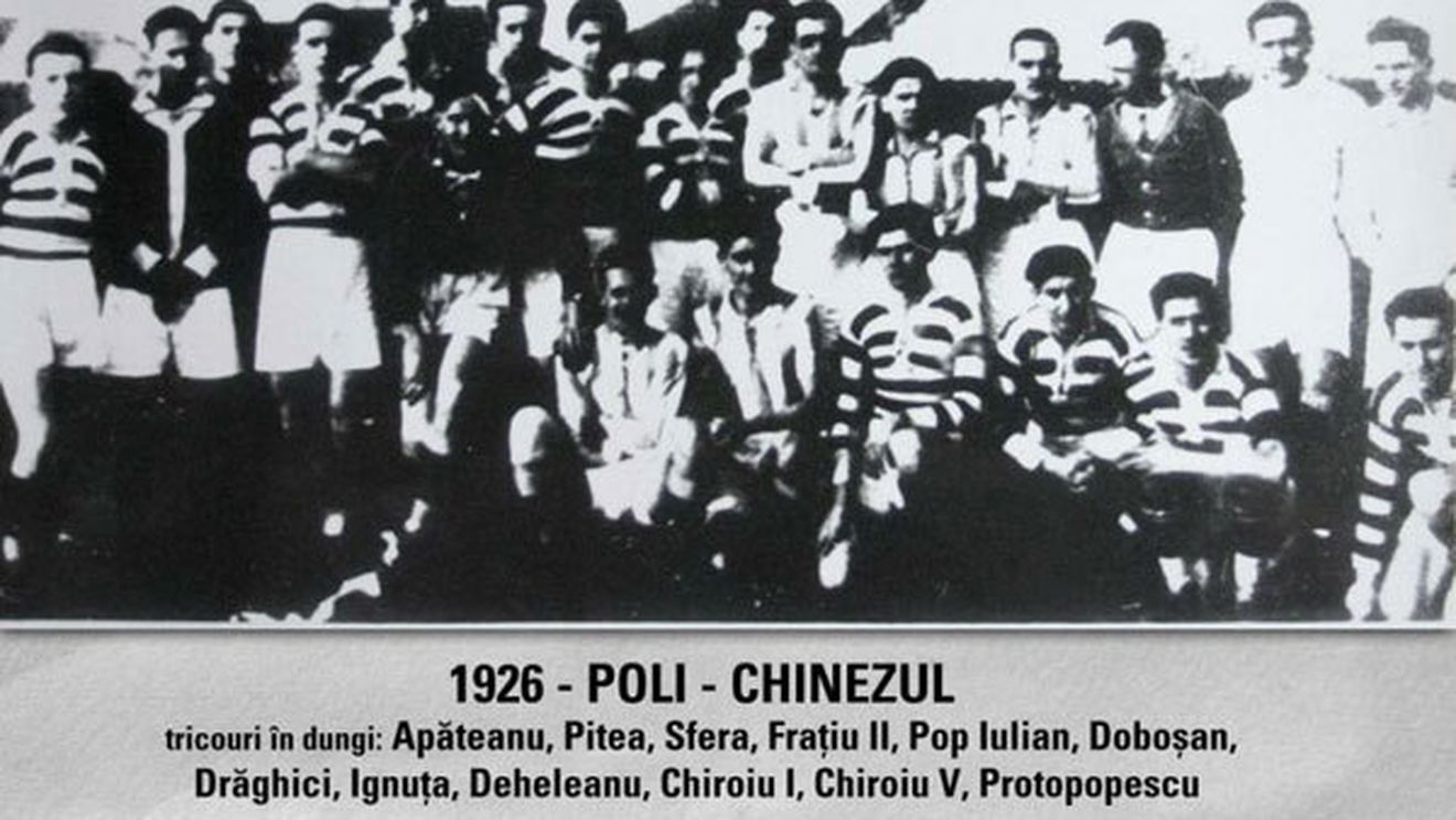 Fotbalul nu a început nici cu Steaua, nici cu Dinamo și nici măcar cu Rapid! La început a fost Chinezul