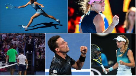 Kerber a atins suta, Anisimova e 'hot' la '-18'. David l-a răpus pe Goliat: un italian e erou, după ce a învins un jucător cu 38 cm mai înalt! Federer: "Parcă am jucat la oglindă". Șarapova și Wozniacki se ciocnesc. Ziua a 3-a de Australian Open, în 7 repere