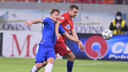 Andrei Miron s-a accidentat în FCSB - Voluntari. „A simțit niște dureri!” Ratează fundașul meciul cu FC Argeș?!