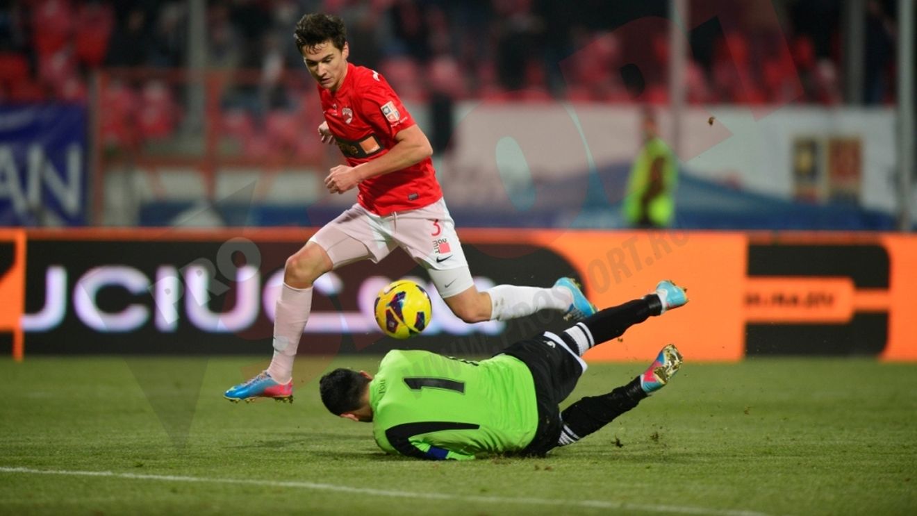 Vorbește golgheterul 'câinilor': "Suntem Dinamo și trebuie să câștigăm!" Rotariu, gol și assist cu ACS Poli