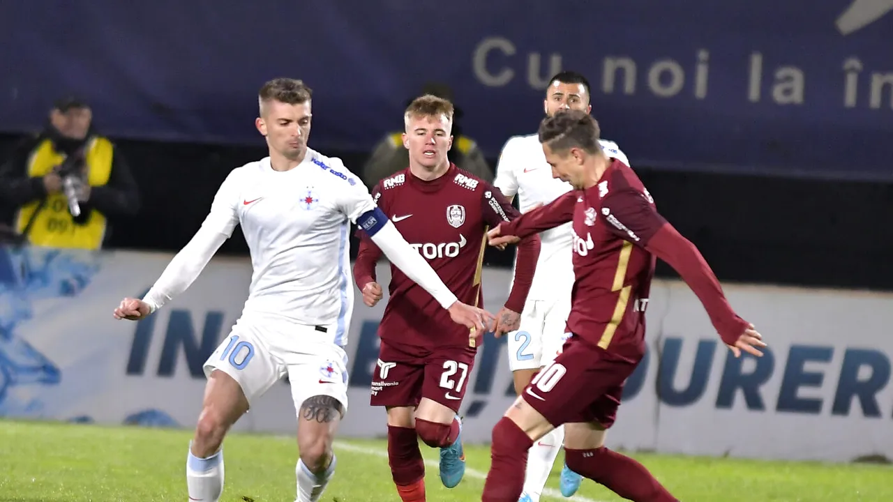 CFR Cluj „a deschis șampania” după plecarea lui Florin Tănase de la FCSB: „Era motorul echipei! Trăgea echipa după el!”