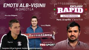 EXCLUSIV RAPID cu Ionuț Mazilu, Nicolae Grigore și Marius Măldărășanu, de la ora 17:00, în direct pe YouTube - ProSport