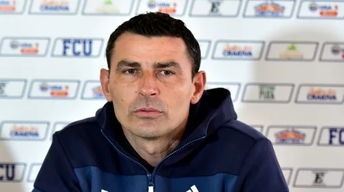 Eugen Trică nu mai este antrenorul lui FC U Craiova! Anunțul făcut de clubul oltean + Opt jucători au fost puși pe liber