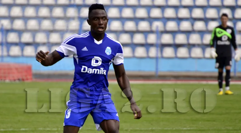 Vâlcea l-a recuperat pe Samson. **Nigerianul s-ar putea întoarce pe teren etapa viitoare