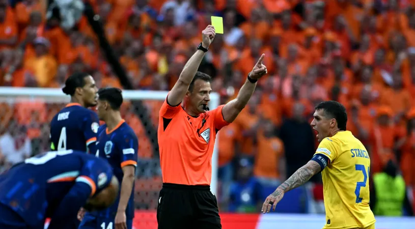 Revoltă împotriva arbitrului de la România - Olanda 0-3! Decizia UEFA îi va enerva pe fani