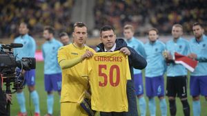 Cadoul primit de căpitanul României: 0-3 cu Olanda! Chiricheș: "Sperăm să ne ridicăm cândva la nivelul lor". Înțepătura fină la adresa lui Daum