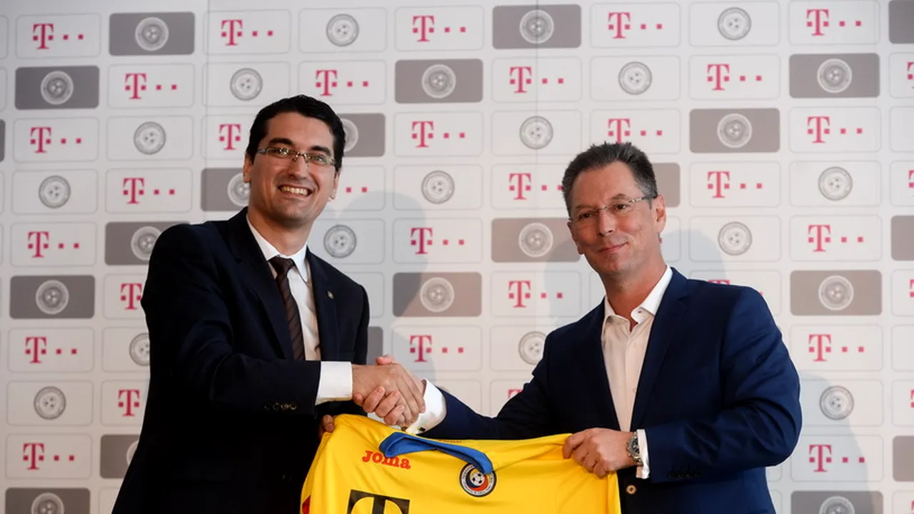 Telekom, noul sponsor principal al echipei naționale! Burleanu: 