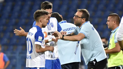 Victorie cu lacrimi pentru olteni! FOTO | Băluță s-a accidentat și a plâns la succesul Craiovei, 1-0 cu Lechia: 