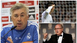 Ancelotti nu iartă: "Blatter ar trebui să numere până la zece înainte să vorbească!"