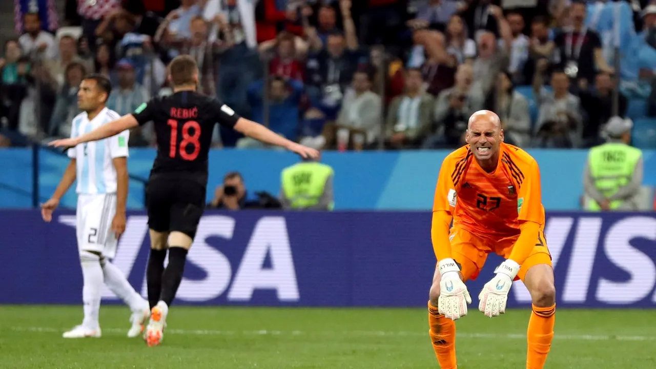 LIVE BLOG CM 2018, ziua 8 | Argentina - Croația 0-3. Messi și colegii lui, umiliți! Gafa lui Caballero și golurile lui Modric și Rakitic trimit 