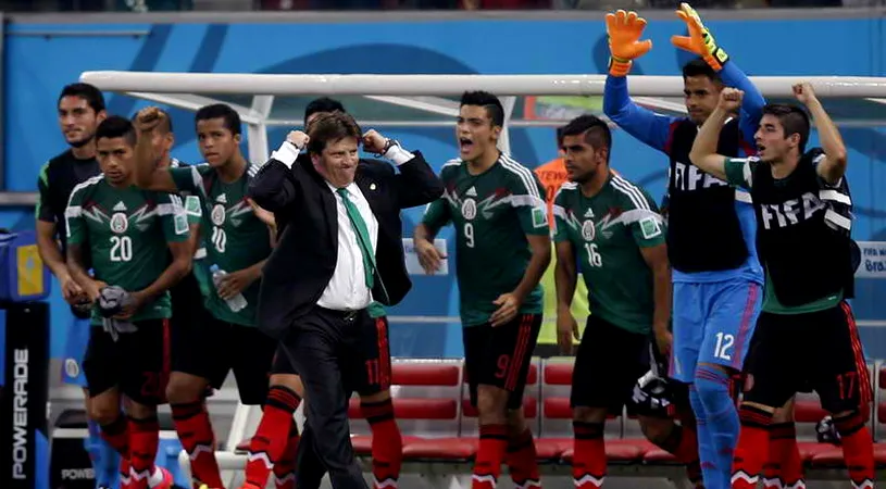 Mexic a ieșit din grupe de fiecare dată la ultimele șapte turnee finale. Miguel Herrera: 