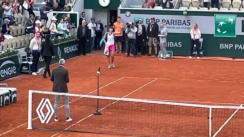 Prima reacție a Irinei Begu după eliminarea de la Roland Garros! „N-am făcut un meci rău”. Unde crede că a greșit românca | VIDEO