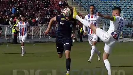 Cătălin Itu, faultat în stil K-1 și scos cu targa de pe teren! Costin Ghiocel, intrare criminală și la un pas să îl nenorocească pe jucătorul Politehnicii Iași