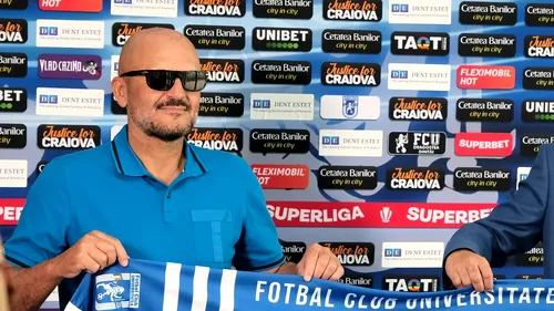 Adrian Mititelu negociază acum cu antrenorul care trebuie să readucă FC U Craiova în Superliga! E unul dintre cei mai controversați tehnicieni din România. EXCLUSIV