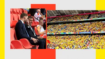 Omul de sub tribuna VIP. Cătălin Mureșanu prezintă și scrie despre un cadru incredibil cu Gică Hagi pe Allianz Arena