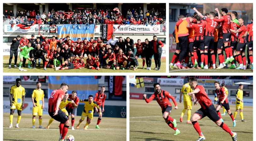 Richard a răpus ”caprele negre”! Dubla maghiarului Jelena a adus victoria Ciucului în ”finala” pentru play-off cu Ceahlăul. Echipa lui Ilyeș, mai bună și în inferioritate numerică decât cea a lui Pustai