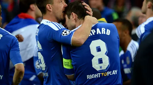 LOVITURĂ‚ pentru Anglia: Frank Lampard** s-a accidentat și este incert pentru Euro 2012