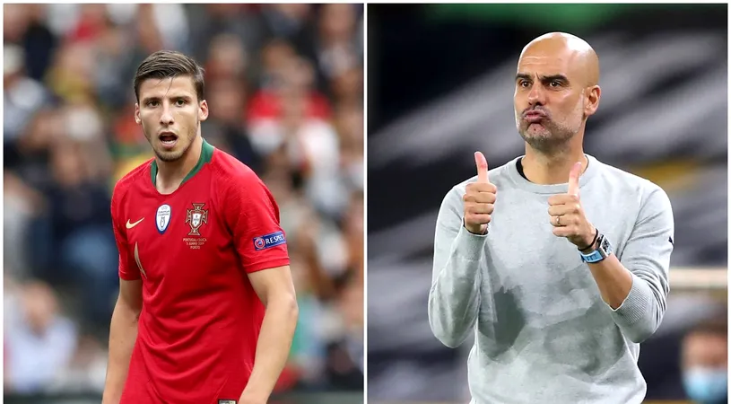 Ruben Dias, noul transfer de top al lui Manchester City! Suma uriașă plătită de Pep Guardiola pentru fundașul care va betona defensiva