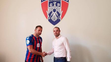 Transfer surpriză realizat de Steaua la handbal! "De azi voi evolua cu același număr cu care Hagi a făcut istorie în fotbalul românesc"