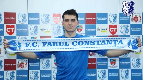 Un fost internaţional de tineret al Moldovei, crescut de Zimbru și Braga, al doilea transfer făcut de Ianis Zicu la Farul
