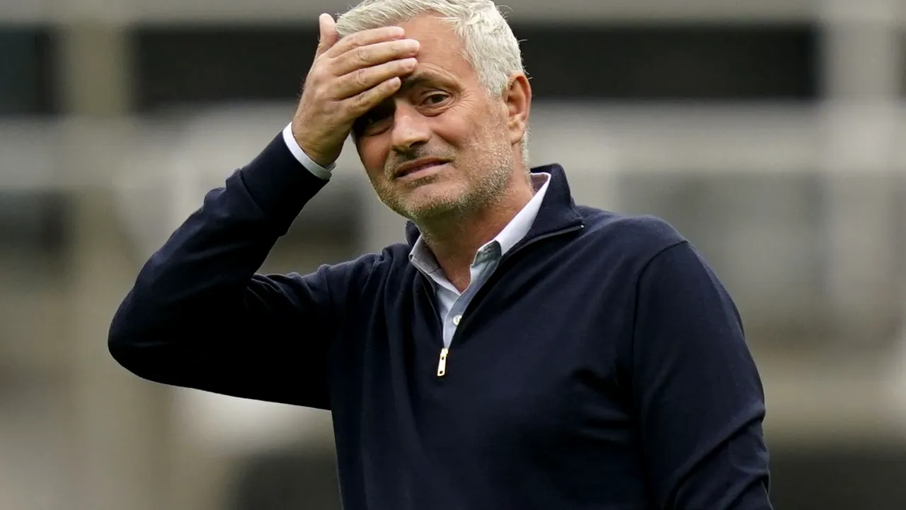 Jose Mourinho s-a prins de șiretlic! Fosta adversară a lui FC Botoșani a micșorat porțile la meciul cu Tottenham: „Eu am simţit că ceva nu e în regulă!”